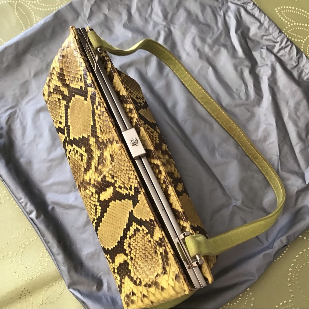 Versace Python Shoulder Bag - Picture 3 of 9